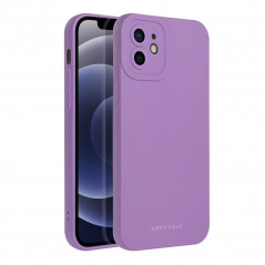 Apple iPhone 12 Hülle Roar Luna Monochromatische, Stilvoll, Ein ästhetisches Accessoire  Lila (Violet)