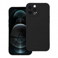 Apple iPhone 12 Pro Max Hülle Roar Luna Monochromatische, Stilvoll, Ein ästhetisches Accessoire  Schwarz