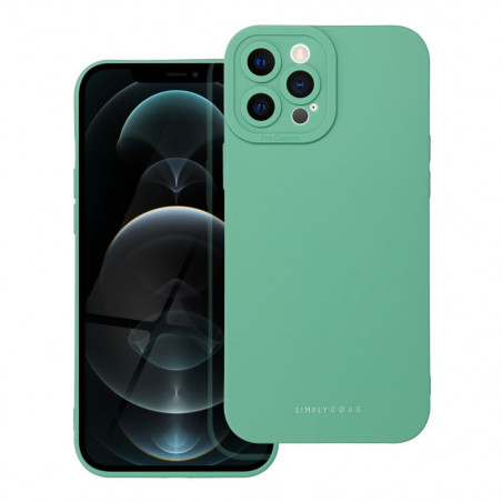 Apple iPhone 12 Pro Max Hülle Roar Luna Monochromatische, Stilvoll, Ein ästhetisches Accessoire  Grün