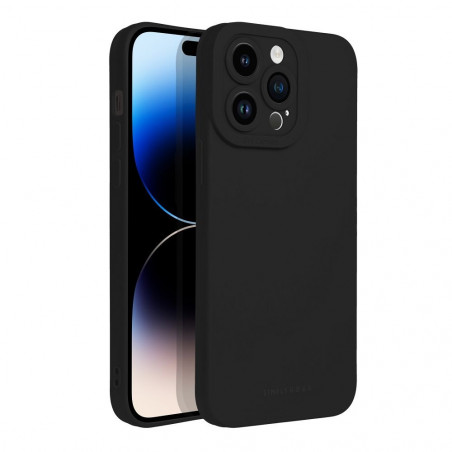 Apple iPhone 14 Pro Max Hülle Roar Luna Monochromatische, Stilvoll, Ein ästhetisches Accessoire  Schwarz