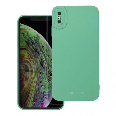 Apple iPhone X Hülle Roar Luna Monochromatische, Stilvoll, Ein ästhetisches Accessoire  Grün