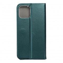 Apple iPhone 12 Pro Book Handytaschen Smart Magneto book Dunkelgrün