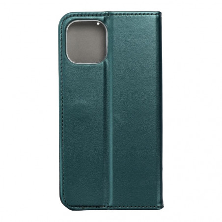 Apple iPhone 12 Pro Book Handytaschen Smart Magneto book Dunkelgrün