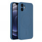 Apple iPhone 12 mini Hülle Silicone Mag Cover MagSAFE  Blau