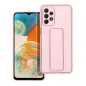 Samsung Galaxy A23 5G Hülle LEATHER Case Kickstand Rosa
