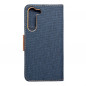 Samsung Galaxy S23 Plus 5G Book Handytaschen CANVAS Book Navy blau