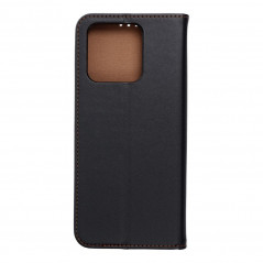 XIAOMI Redmi 10C Book Handytaschen Leather case SMART PRO Elegant  Schwarz