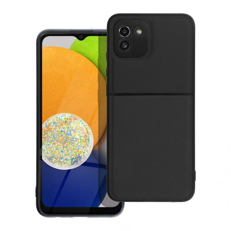 Samsung Galaxy A03 Hülle Noble Schwarz