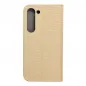 Samsung Galaxy S23 5G Book Handytaschen Sensitive Book Gold