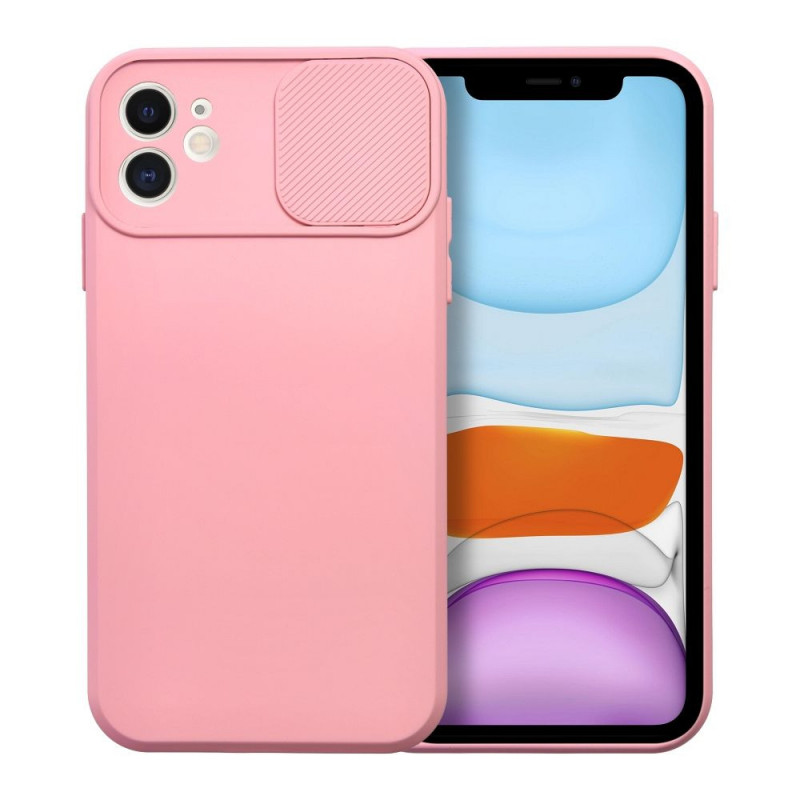 Apple iPhone 11 Hülle Slide Hell-Pink