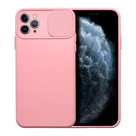Apple iPhone 11 Pro Max Hülle Slide Hell-Pink