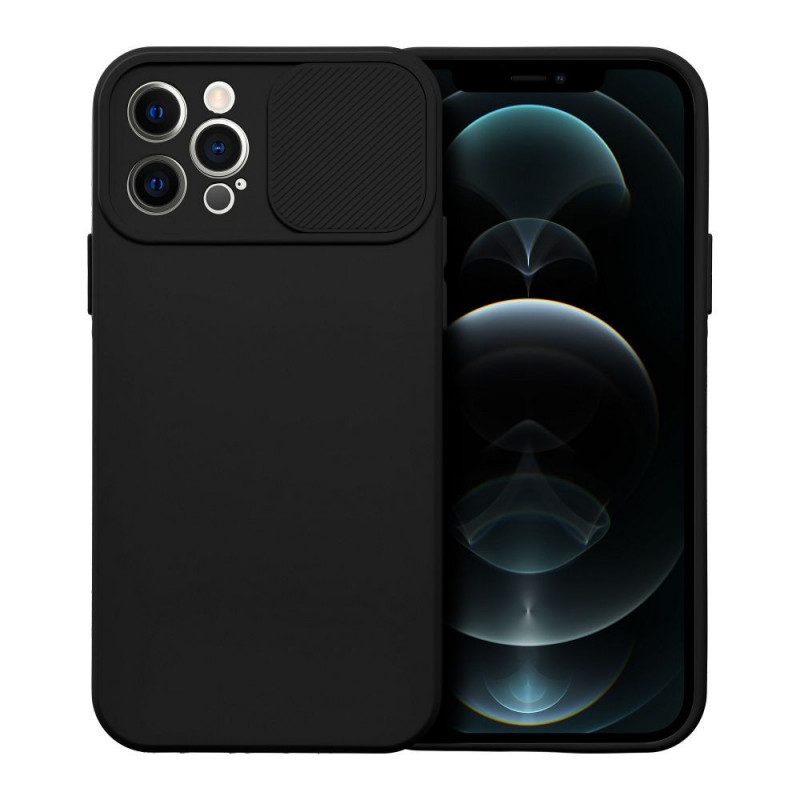 Apple iPhone 12 Pro Hülle Slide Schwarz