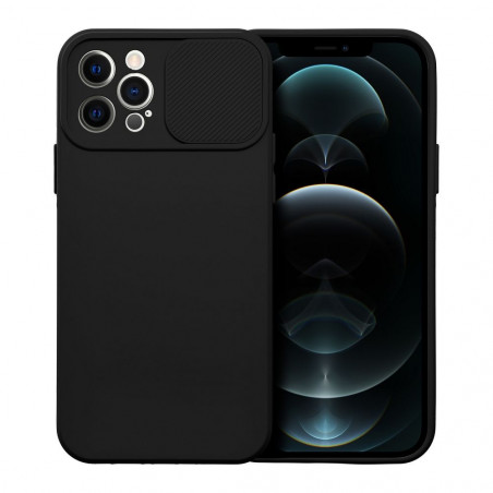 Apple iPhone 12 Pro Hülle Slide Schwarz