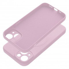 Apple iPhone 14 Hülle Silicone Mag Cover MagSAFE  Rosa