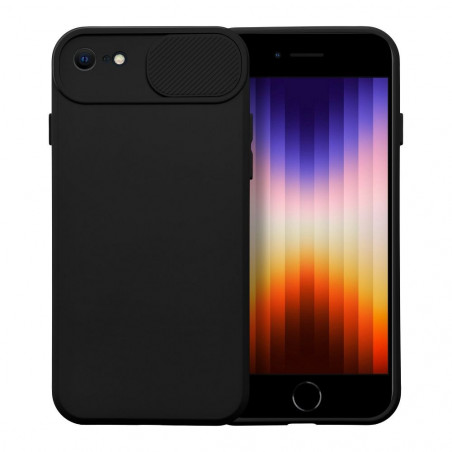 Apple iPhone 8 Hülle Slide Schwarz