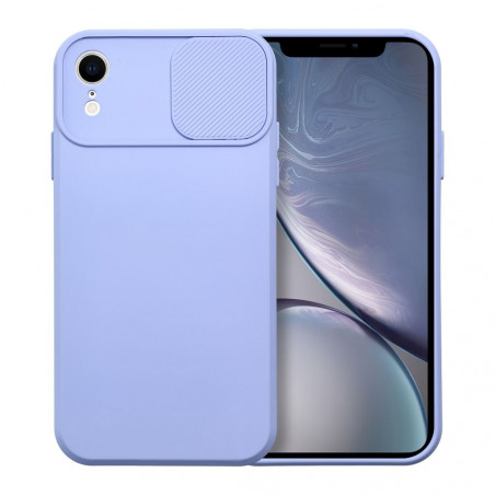 Apple iPhone XR Hülle Slide Lavendel