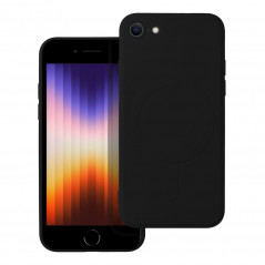 Apple iPhone 8 Hülle Silicone Mag Cover MagSAFE  Schwarz