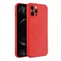 Apple iPhone 12 Pro Max Hülle Silicone Mag Cover MagSAFE  Rot