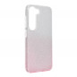 Samsung Galaxy S23 5G Hülle Shining Transparent und Pink