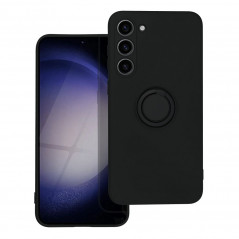 Samsung Galaxy S23 Plus 5G Hülle Silicone ring Schwarz