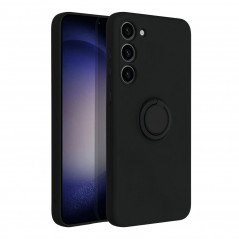 Samsung Galaxy S23 Plus 5G Hülle Silicone ring Schwarz