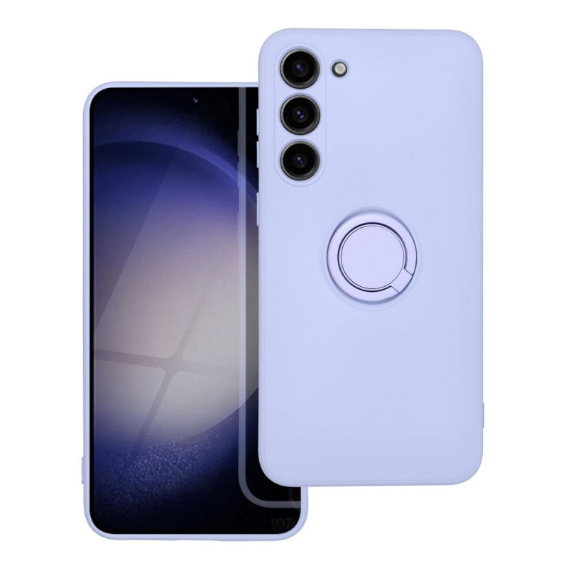 Samsung Galaxy S23 Plus 5G Hülle Silicone ring Lila (Violet)