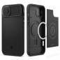 Apple iPhone 14 Hülle Spigen Optik Armor Schwarz