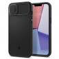 Apple iPhone 14 Hülle Spigen Optik Armor Schwarz