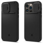 Apple iPhone 14 Pro Max Hülle Spigen Optik Armor Schwarz