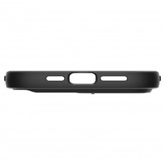 Apple iPhone 14 Pro Max Hülle Spigen Optik Armor Schwarz