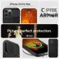 Apple iPhone 14 Pro Max Hülle Spigen Optik Armor Schwarz