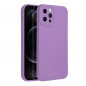 Apple iPhone 12 Pro Hülle Roar Luna Monochromatische, Stilvoll, Ein ästhetisches Accessoire  Lila (Violet)