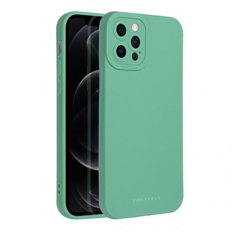 Apple iPhone 12 Pro Hülle Roar Luna Monochromatische, Stilvoll, Ein ästhetisches Accessoire  Grün