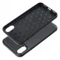 Apple iPhone X Hülle Carbon premium Elegant  Schwarz
