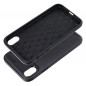 Apple iPhone XR Hülle Carbon premium Elegant  Schwarz