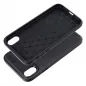 Apple iPhone XR Hülle Carbon premium Elegant  Schwarz