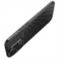 Apple iPhone XR Hülle Carbon premium Elegant  Schwarz