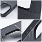 Apple iPhone XR Hülle Carbon premium Elegant  Schwarz
