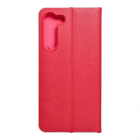 Samsung Galaxy S23 Plus 5G Book Handytaschen LUNA Book Gold Elegant  Rot