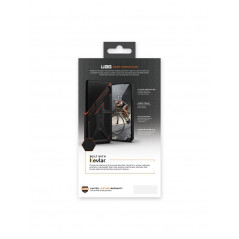 Apple iPhone 14 Plus Hülle Urban Armor Gear Monarch Premium-Gehäuse  MagSAFE   Kevlar Schwarz
