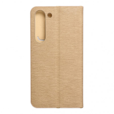 Samsung Galaxy S23 5G Book Handytaschen LUNA Book Gold Elegant  Gold