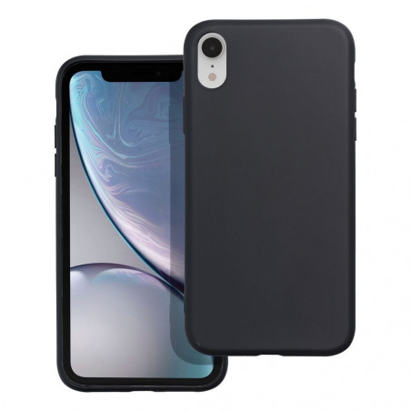 Apple iPhone XR Hülle MATT Schwarz
