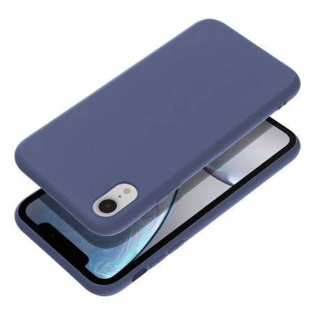 Apple iPhone XR Hülle MATT Blau