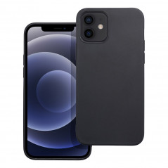 Apple iPhone 12 Hülle MATT Schwarz