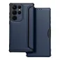 Samsung Galaxy S23 Ultra 5G Book Handytaschen Razor Book Kohlenstoff-Faser, Kohlenstoffmuster  Blau