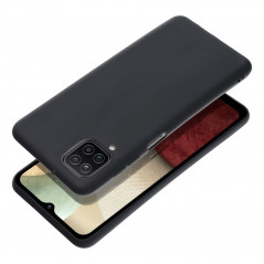 Samsung Galaxy A12 Hülle MATT Schwarz