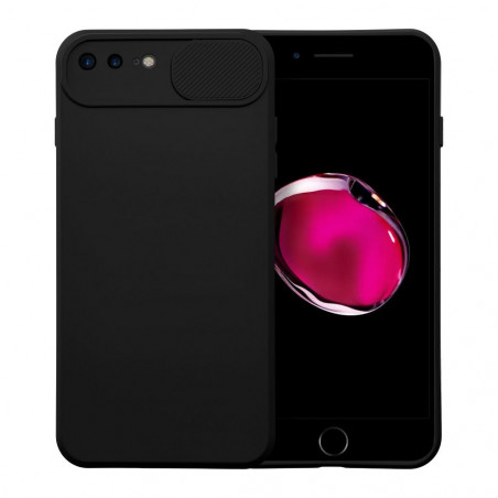 Apple iPhone 7 Plus Hülle Slide Schwarz