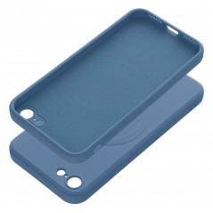 Apple iPhone SE 2020 Hülle Silicone Mag Cover MagSAFE  Blau