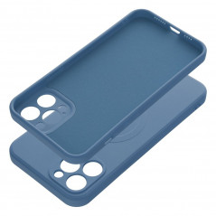 Apple iPhone 12 Pro Max Hülle Silicone Mag Cover MagSAFE  Blau