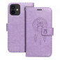 Apple iPhone 12 Pro Book Handytaschen MEZZO Book Traumfänger  Lila (Purple)